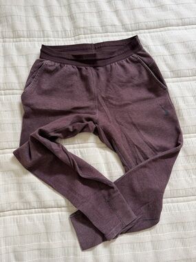 Nike Yoga Burgundy Jogger Sweatpants